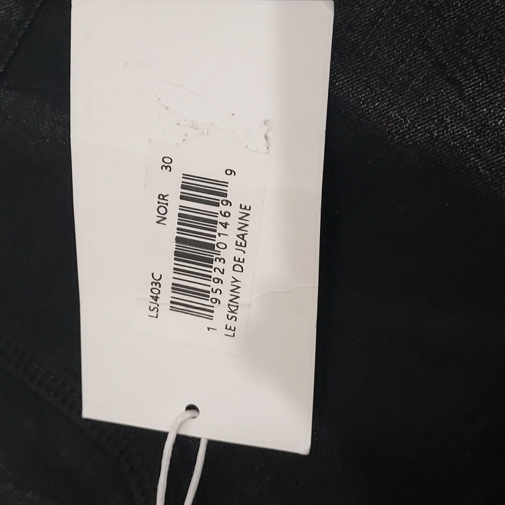 Frame Denim Black Skinny Jeans - Picture 9 of 14